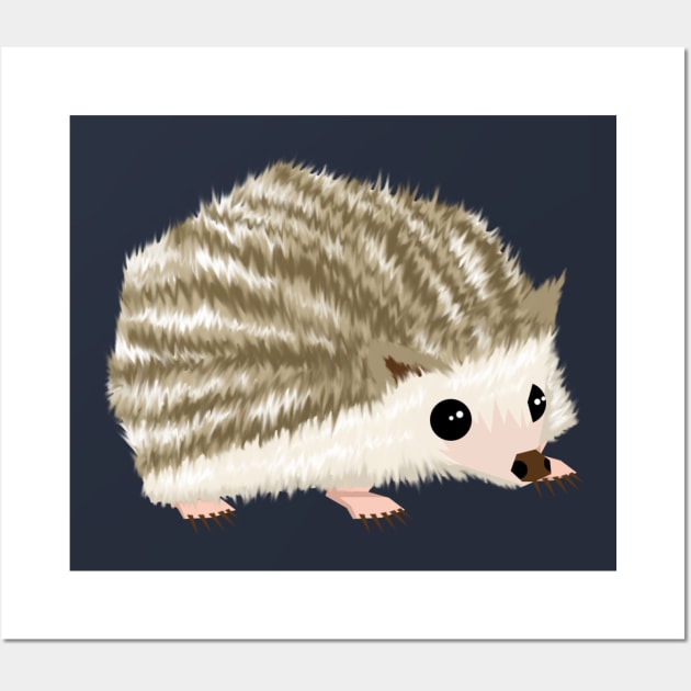 Hedgehog Wall Art by ilhnklv